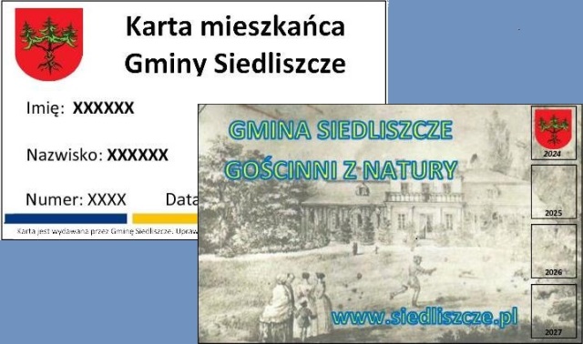Karta Mieszkańca Gminy Siedliszcze - zdjęcie ilustracyjne