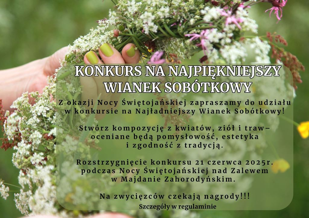 KONKURS WIANEK SOBÓTKOWY - zdjęcie ilustracyjne