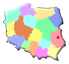 Gmina Siedliszcze - mapa